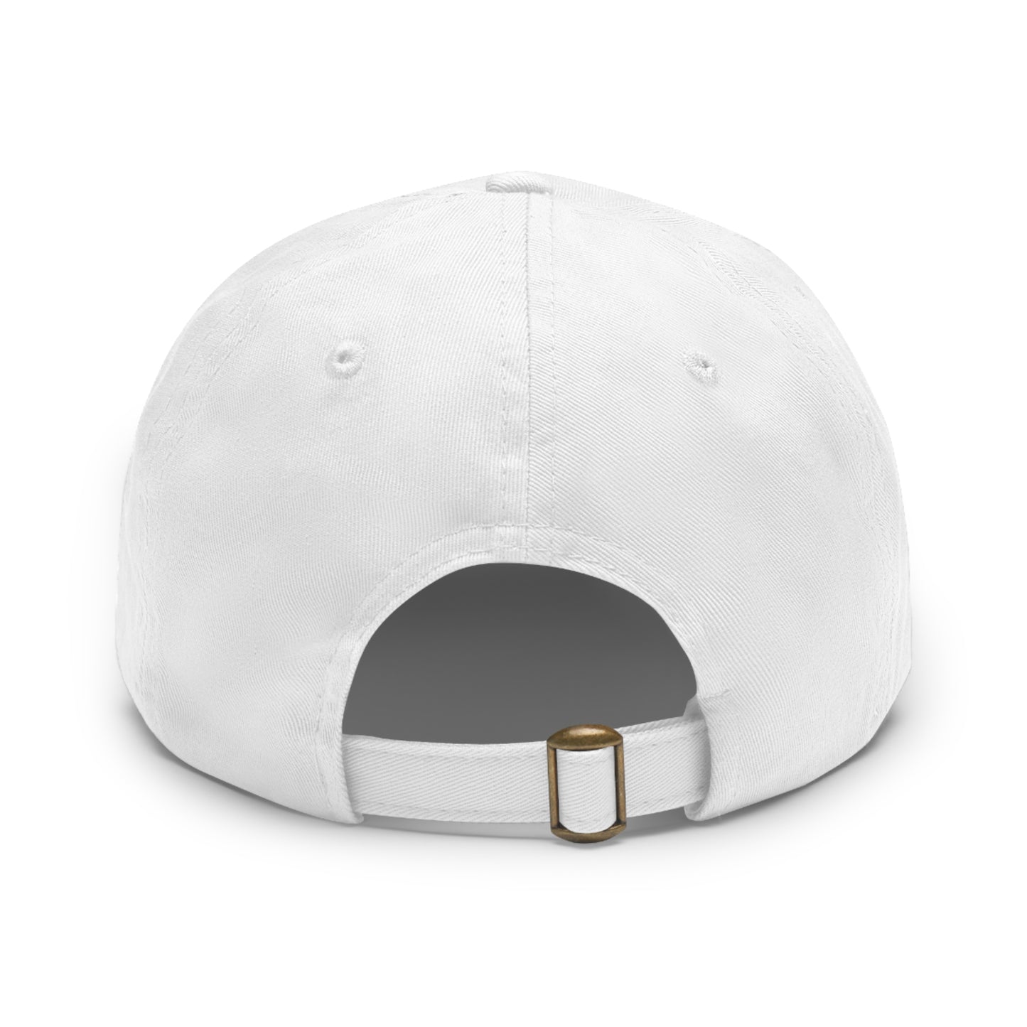 Earth - Dad Hat with Leather Patch (Rectangle)