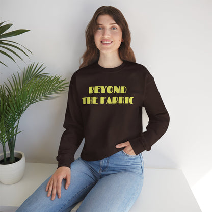 Heavy Blend™ Crewneck Sweatshirt - "BEYOND THE FABRIC"