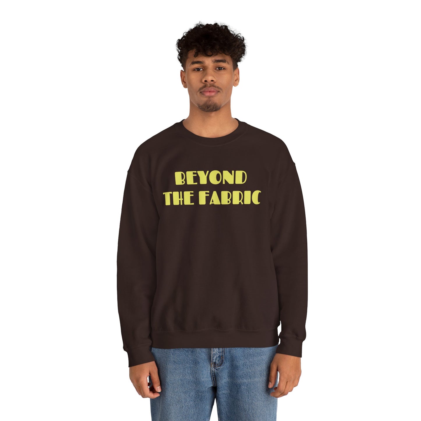 Heavy Blend™ Crewneck Sweatshirt - "BEYOND THE FABRIC"