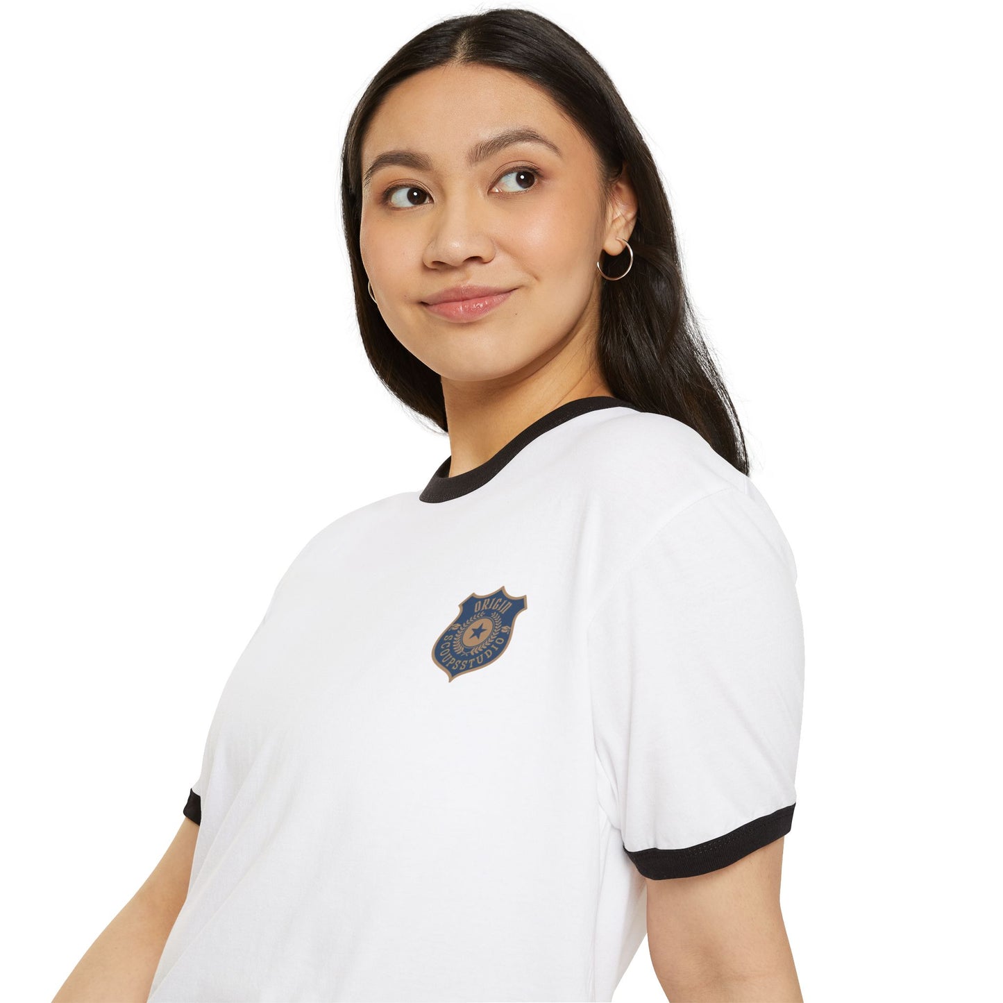 Badge - Cotton Ringer T-Shirt