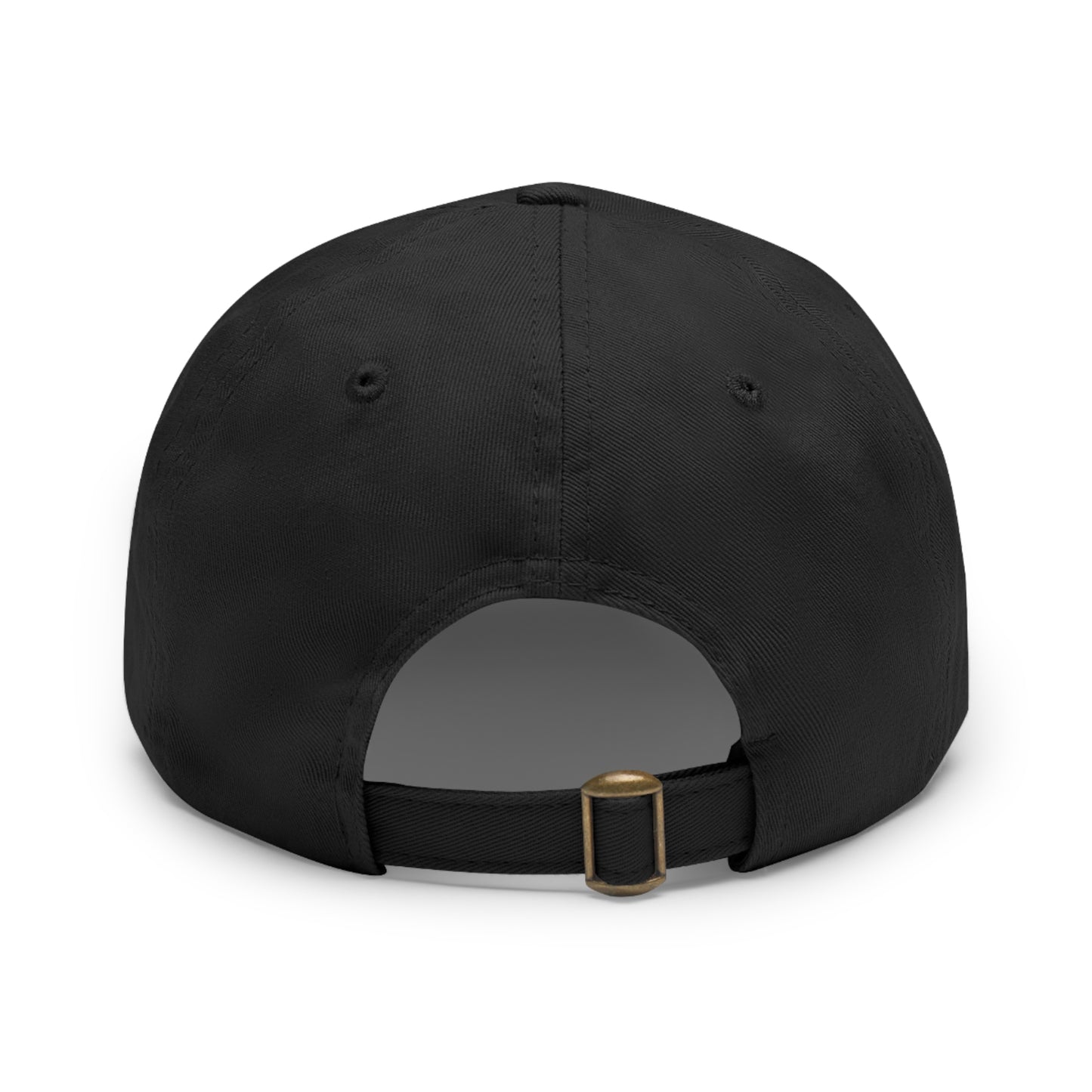 Earth - Dad Hat with Leather Patch (Rectangle)